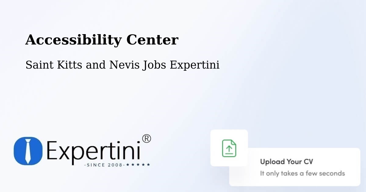 Accessibility Statement – Sandy Point Town - Saint Kitts and Nevis Jobs Expertini