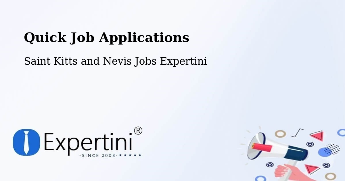 Quick Apply Feature – Sandy Point Town - Saint Kitts and Nevis Jobs Expertini
